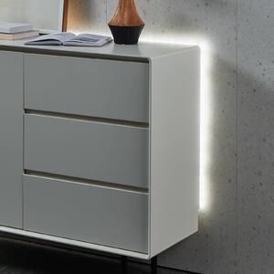 EGLO Lampada a sospensione in vetro Oilella, dimmerabile, Nero, Soggiorno / Sala da pranzo, Vetro, Lampada a sospensione