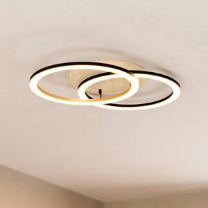 EGLO connect Plafoniera smart Lomaltas-Z, dimmerabile, Nero, Soggiorno / Sala da pranzo, Metallo, Moderno