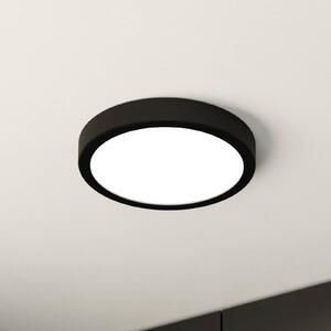 EGLO Plafoniera Fueva 5, Nero, Bagno, Metallo, Plafoniera