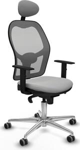 Sedia da ufficio con poggiatesta Jorquera Piqueras y Crespo 1D086G1 Grigio chiaro