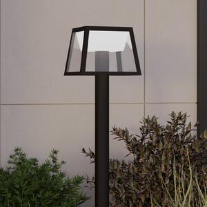 EGLO Lampione a LED Altilia, altezza 106 cm, nero, sensore Altilia, Nero, Plastica, Moderno, Lampade solari