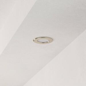 EGLO connect Luci LED da incasso Fueva 6-Z, grigio, set 3 dimmerabile, Alluminio / Grigio / Zincato, Soggiorno / Sala da pranzo, Plastica, Moderno
