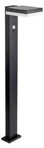 Lampada solare LED con sensore LED/2W/3,7V IP54 3000K quadrato nero