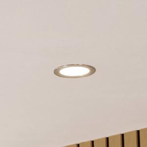 EGLO connect Luci LED da incasso Fueva 6-Z, grigio, Ø 12 cm dimmerabile, Alluminio / Grigio / Zincato, Soggiorno / Sala da pranzo, Plastica, Moderno