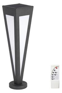 Lampada solare LED LED/2W/3,7V IP65 3000K nero