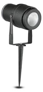 Lampada LED da esterno LED/12W/100-240V IP65 nero - vetro verde