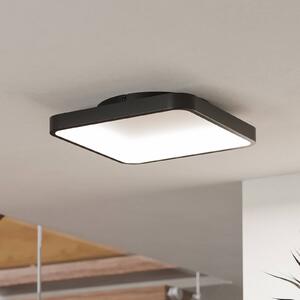 EGLO connect Plafoniera smart Loretello-Z, dimmerabile, Nero, Soggiorno / Sala da pranzo, Metallo, Moderno