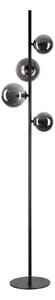 Ideal Lux - Lampada da terra LED PERLAGE 4xG9/3W/230V nero/fumé