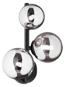 Ideal Lux - Lampada da parete LED PERLAGE 3xG9/3W/230V nero/fumé