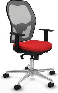 Sedia da ufficio Piqueras y Crespo 1D086N0 Rosso