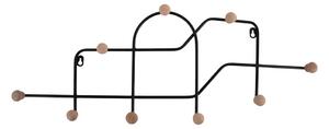 Attaccapanni da parete nero in metallo 71 cm Maze – PT LIVING