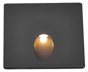 Rabalux 71169 - Illuminazione scale LED da esterno BOVEN LED/3W/230V IP54 nero