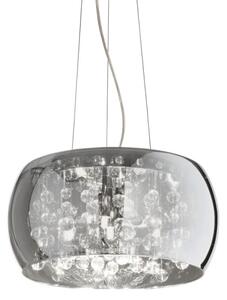 Ideal Lux - Lampadario a sospensione con filo AUDI 5xG9/40W/230V fumé