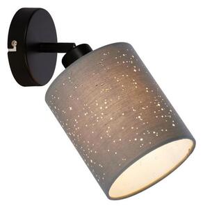 Briloner 2078-014 - Faretto da parete SPOTLIGHT 1xE27/25W/230V grigio/nero
