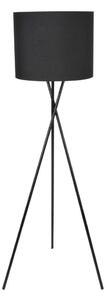 Lampada con piedistallo TEKLA 1xE27/20W/230V nero