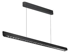 Lampadario LED a sospensione con filo LED/36W/230V 3000/4000/6400K nero