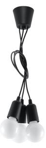 Lampadario a sospensione con filo DIEGO 3xE27/60W/230V