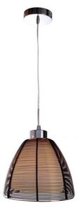 Deko-Light 342026 - Lampadario a sospensione con filo FILO 1xE27/60W/230V diametro 19 cm nero