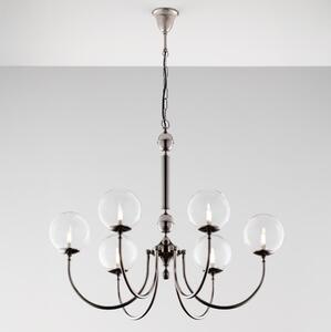 Jupiter 2022 - Lampadario a sospensione con catena BRILLANTE 6xG9/10W/230V cromo lucido