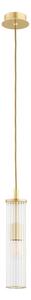Argon 8489 - Lampadario a sospensione con filo HAMPTON 1xE14/7W/230V oro