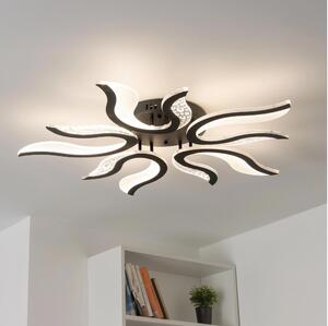 Brilagi - Lampadario a plafone LED dimmerabile TWIST LED/65W/230V 3000-6500K nero + +TC