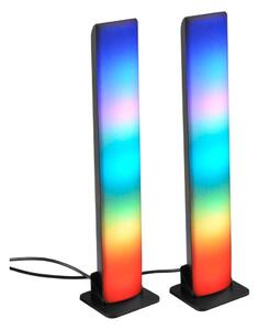 SET 2x LED RGB Lampada da tavolo dimmerabile LED/5W/5V + telecomando