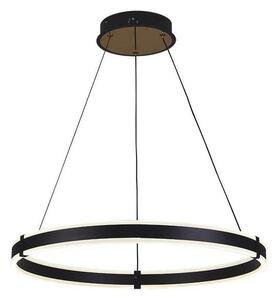 Brilagi-LED Lampada a sospensione dimmerabile su cavo CIRCLE LED/85W/230V 3000-6500K nero + telecomando