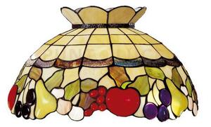 Fruit solo paralume tiffany d.45cm disegno frutta