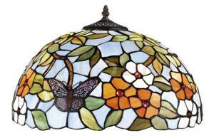 Butterfly solo paralume tiffany con farfalla d.40cm