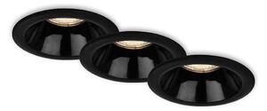 Briloner 7042-035 - SET 3x Lampada da incasso per bagno 1xGU10/9W/230V IP23