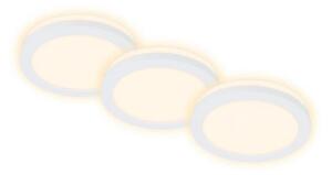 Briloner 7055-036 - SET 3x Lampada LED da incasso per bagni LED/3W/230V IP44