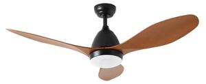 ZEVENTI - Ventilatore da soffitto LED MURO LED/18W/230V Wi-Fi Tuya + telecomando