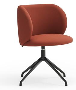 Sedia da pranzo color mattone Mogi – Teulat