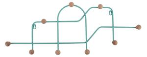 Attaccapanni da parete turchese in metallo 71 cm Maze – PT LIVING