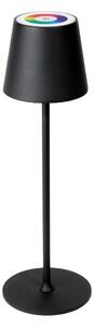 Lampada LED RGBW dimmerabile per esterni LED/4W/4000 mAh 3000/4000/5500K IP44 nero