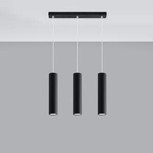 Lampada a Sospensione 3xGU10 in Acciaio LAGOS 3L
