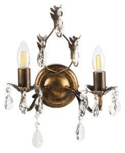 ONLI - Applique TERESA 2xE14/6W/230V bronzo