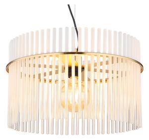 Globo 15698HM - Lampadario a sospensione con filo GORLEY 1xE27/60W/230V diametro 40 cm oro