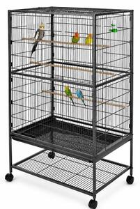 Voliera per uccelli Mucola con posatoi Gabbia per uccelli Casa per uccelli Gabbia per pappagalli Gabbia per animali domestici Voliera Budgerigar Voliera per esterni