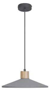 Ledvance - Lampadario a sospensione con filo DECOR CONCRETE 1xE27/15W/230V diametro 32 cm calcestruzzo grigio