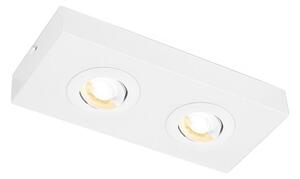 Briloner 3996026 - Faretto LED CTS 2xLED/4W/230V 2700/4000K bianco