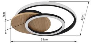 Globo 67331-24 - Plafoniera LED JULIO LED/24W/230V