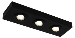 Briloner 3996035 - Faretto LED CTS 3xLED/4W/230V 2700/4000K nero