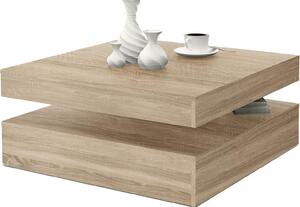 Tavolino >Coimbra I< in rovere Sonoma - 93x34,3x78 cm (LxAxP)