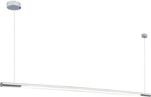 Lampadario a LED ORGANIC cromato 26 W, bianco caldo, 2210 lm, metallo, dimensioni: 140 x 150 x 2 cm, IP20, Maxlight
