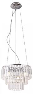 Lampadario MONACOP cromato 9xG9x40W in metallo, dimensioni: 150x42x42 cm, IP20, Maxlight