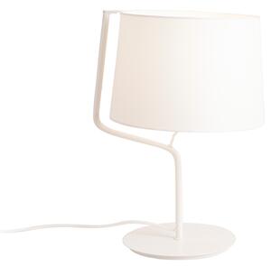 Lampada da tavolo con paralume CHICAGO bianco 1xE27x20W in tessuto, dimensioni: 46x32x30 cm, IP20, Maxlight