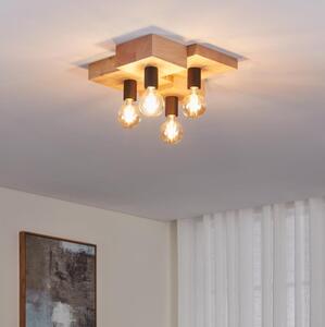 Eglo 43798 - Plafoniera HALKIN 4xE27/40W/230V
