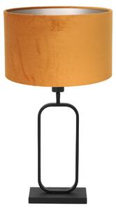 Steinhauer - lampada da tavolo - Stang - nero - metallo velluto - Ø 47cm - E27 - 4808ZW