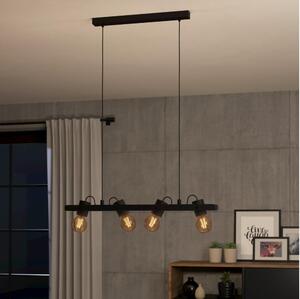 Eglo 43848 - Lampadario a sospensione con filo PLIMSOLL 4xE27/15W/230V